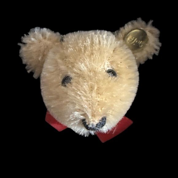 Vintage Steiff Mohair Teddy pin in box - Picture 2 of 3